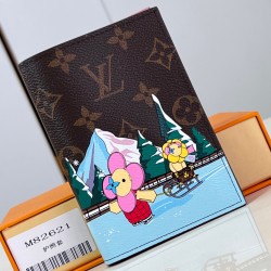 VIVIENNE PASSPORT COVER MONOGRAM CANVAS M82621 UK