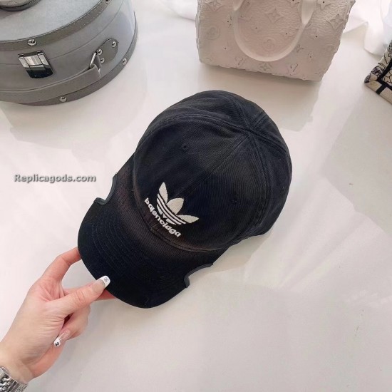 replica X ADIDAS LOGO-EMBROIDERED CUT-OUT CAP UK