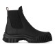 replica RUBY FLAT ANKLE BOOTS IN BLACK - LV685 UK