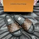 Replica LV WATERFRONT MULES IN BROWN - LVS82 UK replica LV WATERFRONT MULES IN BROWN - LVS82 UK