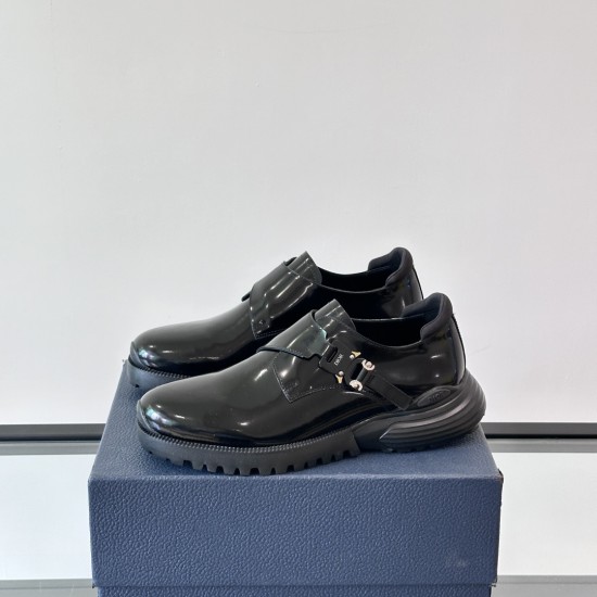 replica COMBAT MONK DERBY SHOES IN BLACK - GC462 UK