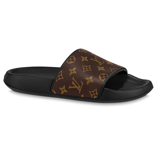 Replica LV WATERFRONT MULES IN BROWN - LVS82 UK replica LV WATERFRONT MULES IN BROWN - LVS82 UK