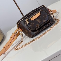 MINI BUMBAG MONOGRAM COATED CANVAS M82335 UK MINI BUMBAG MONOGRAM COATED CANVAS M82335 UK