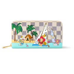 Vivienne Zippy Wallet Damier Azur M40507 Uk