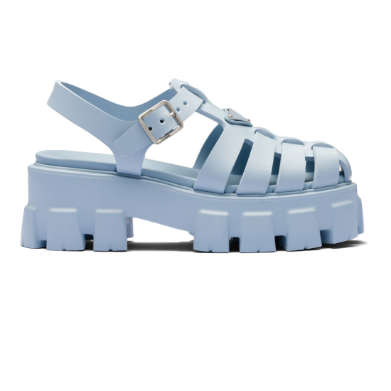 replica FOAM RUBBER SANDALS IN LIGHT BLUE - PDS9 UK