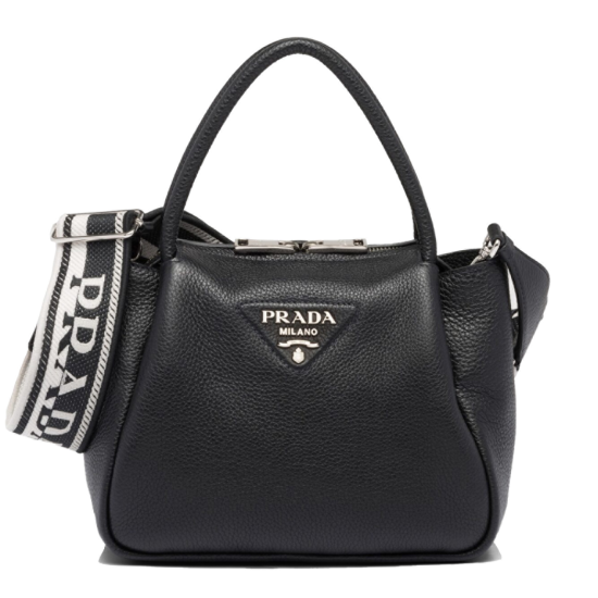 Replica Prada 14262 PFR#8304 Buddha Luxury Replica Small Leather Handbag In Black Uk - 14262 - Buddha Luxury