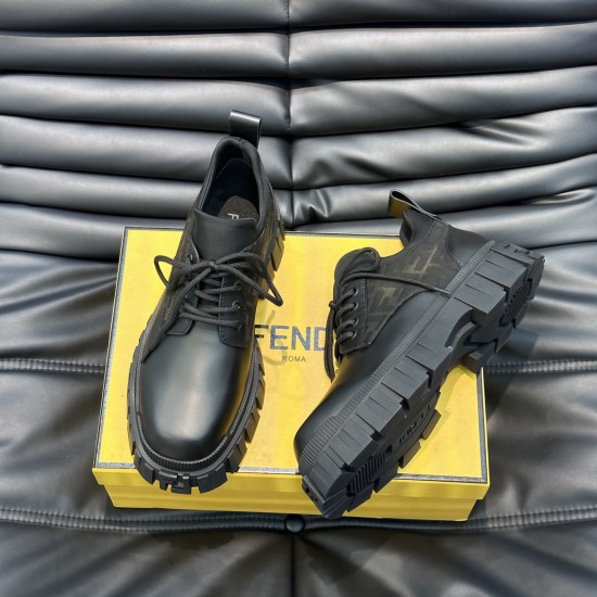 Replica FORCE LACE-UP SHOES BLACK - FD134 UK replica FORCE LACE-UP SHOES BLACK - FD134 UK