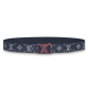 Replica BELT METROPOLE MONOGRAM UPSIDE DOWN INK NAVY - B84 UK replica BELT METROPOLE MONOGRAM UPSIDE DOWN INK NAVY - B84 UK