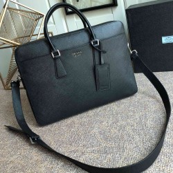 Saffiano Briefcase In Black Uk Saffiano Briefcase In Black Uk