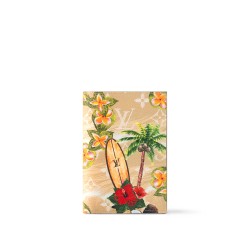 Passport Cover Beige Monogram Surfin’ Canvas M83611 Uk