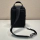 replica ENAMEL TRIANGLE-LOGO BACKPACK UK