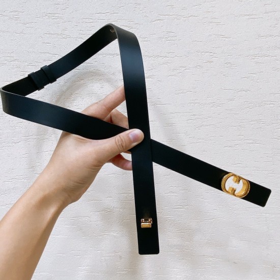 replica BELT 30 MONTAIGNE AVENUE BLACK - B324 UK