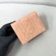 replica LADY MINI WALLET CARAMEL BEIGE CANNAGE LAMBSKIN UK