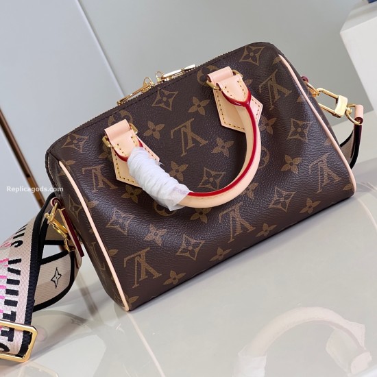 Replica L 14019 LFR#8119 Buddha Luxury Replica Speedy Bandouliere 20 Black Monogram Coated Canvas M46234 Uk - 14019 - Buddha Luxury