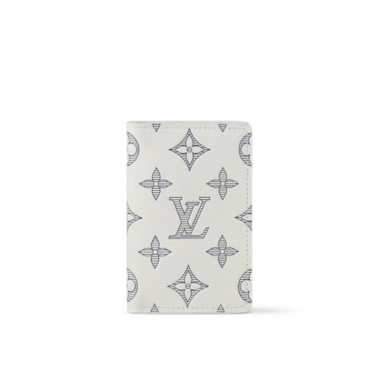 Replica L 12854 LFR#11519 Buddha Luxury Replica Pocket Organizer White Leather M83377 Uk - 12854 - Buddha Luxury