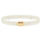 replica BELT 30 MONTAIGNE AVENUE WHITE - B323 UK