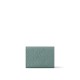 replica ENVELOPE BUSINESS CARD HOLDER MISTY LAKE GREEN TAURILLON LEATHER M13891 UK