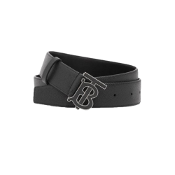 Leather Belt In Black - B215 Uk