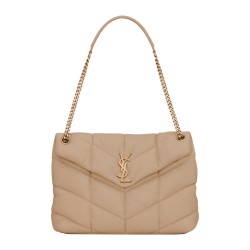 Puffer Medium In Beige Uk