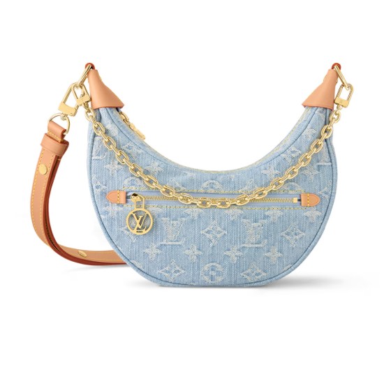 Replica L 13821 LFR#12016 Buddha Luxury Replica Loop Sky Blue Monogram Denim M24846 Uk - 13821 - Buddha Luxury