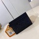 replica CHARMS CARD HOLDER BLACK MONOGRAM EMPREINTE LEATHER M82132 UK