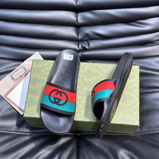 Replica Interlocking G Slide Sandals Black - Gcs63 Uk Replica Interlocking G Slide Sandals Black - Gcs63 Uk
