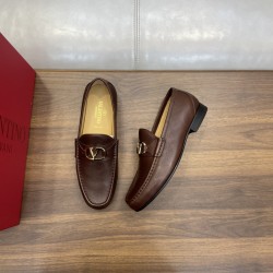 VLOGO SIGNATURE BUFFALO LOAFERS IN BROWN - VL195 UK VLOGO SIGNATURE BUFFALO LOAFERS IN BROWN - VL195 UK