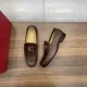Replica Valentino 11278 VFR#14433 Buddha Luxury Replica Vlogo Signature Buffalo Loafers In Brown - Vl195 Uk - 11278 - Buddha Luxury