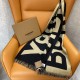 replica LOGO WOOL JACQUARD SCARF ARCHIVE BEIGE UK