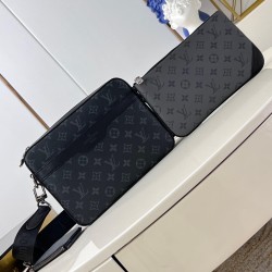 Trio Messenger Bag Monogram Eclipse Canvas M69443 Uk Trio Messenger Bag Monogram Eclipse Canvas M69443 Uk