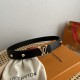 Replica INITIALES STUDS 30MM REVERSIBLE BELT - B339 UK replica INITIALES STUDS 30MM REVERSIBLE BELT - B339 UK