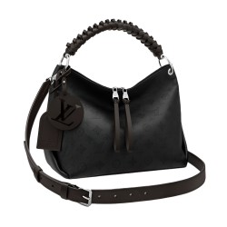 BEAUBOURG HOBO MM BAG BLACK MAHINA CALFSKIN M56073 UK