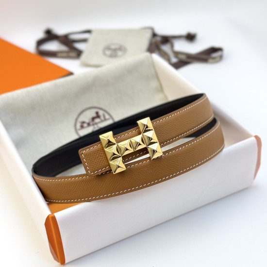 replica H INFINI BUCKLE & REVERSIBLE LEATHER STRAP 24MM - B385 UK