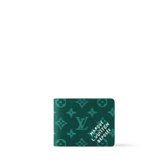 Replica MULTIPLE WALLET GREEN MONOGRAM HERITAGE CANVAS M12657 UK replica MULTIPLE WALLET GREEN MONOGRAM HERITAGE CANVAS M12657 UK