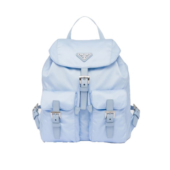 Replica Prada 14196 PFR#11883 Buddha Luxury Replica Small Re-Nylon Backpack In Light Blue Uk - 14196 - Buddha Luxury