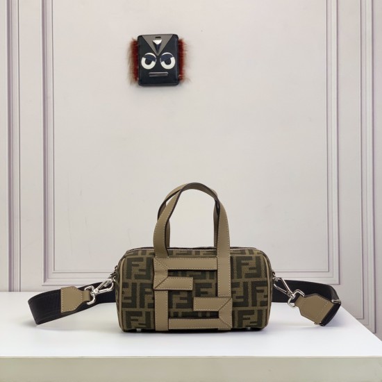 Replica MINI BAG BROWN FF FABRIC BAG UK replica MINI BAG BROWN FF FABRIC BAG UK