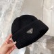 replica WOOL AND CASHMERE BEANIE IN BLACK UK