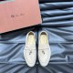 Replica Loro Piana 11197 LFR#12827 Buddha Luxury Replica Summer Charms Walk Moccasins In Sand - Lr48 Uk - 11197 - Buddha Luxury