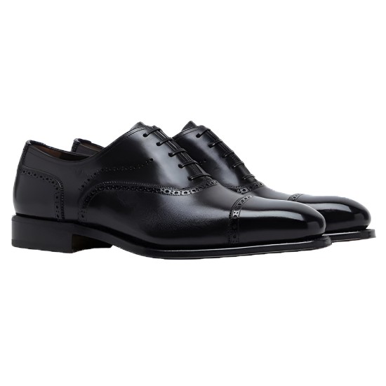 replica OXFORD SHOES IN BLACK - SF65 UK