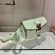 Replica Prada 14272 PFR#8291 Buddha Luxury Replica Pocket Nylon And Brushed Leather Bag In Mint Green Uk - 14272 - Buddha Luxury