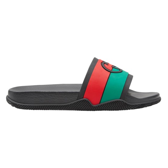 Replica Interlocking G Slide Sandals Black - Gcs63 Uk Replica Interlocking G Slide Sandals Black - Gcs63 Uk