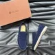 Replica Summer Walk Loafers Blue Suede - Lr53 Uk - 11192 - Buddha Luxury