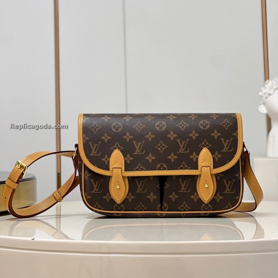 Replica Gibeciere Mm Shoulder Bag In Brown Uk - 14122 - Buddha Luxury