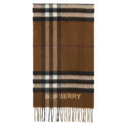 BROWN CHECK SCARF UK