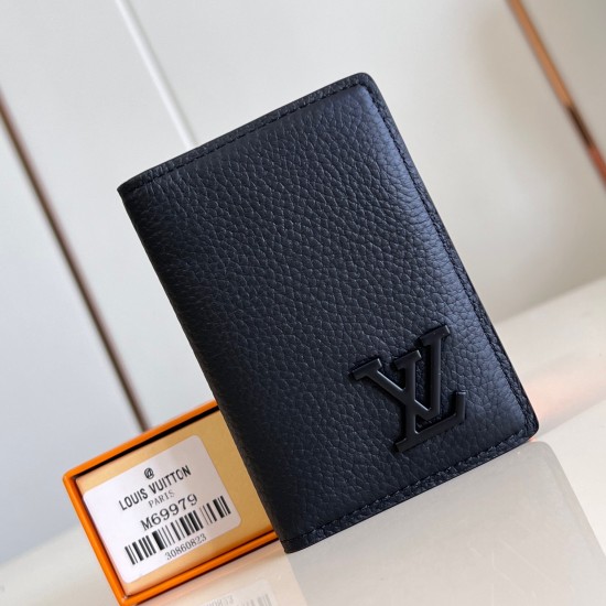 Replica LV AEROGRAM POCKET ORGANISER BLACK GRAINED CALF LEATHER M69979 UK replica LV AEROGRAM POCKET ORGANISER BLACK GRAINED CALF LEATHER M69979 UK