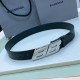 Replica BB LOGO LEATHER BELT IN BLACK - B256 UK replica BB LOGO LEATHER BELT IN BLACK - B256 UK