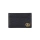 replica GG MARMONT CARD HOLDER IN BLACK UK