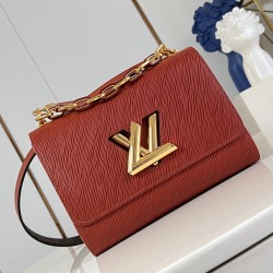 TWIST MM SLIM HANDBAG IN FAUVE BROWN M11879 UK TWIST MM SLIM HANDBAG IN FAUVE BROWN M11879 UK