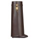 replica SHARK LOCK BOOTS IN LEATHER IN BROWN - GVC154 UK