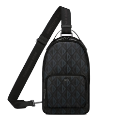 Mini Rider Sling Bag Black Cd Diamond Canvas Uk